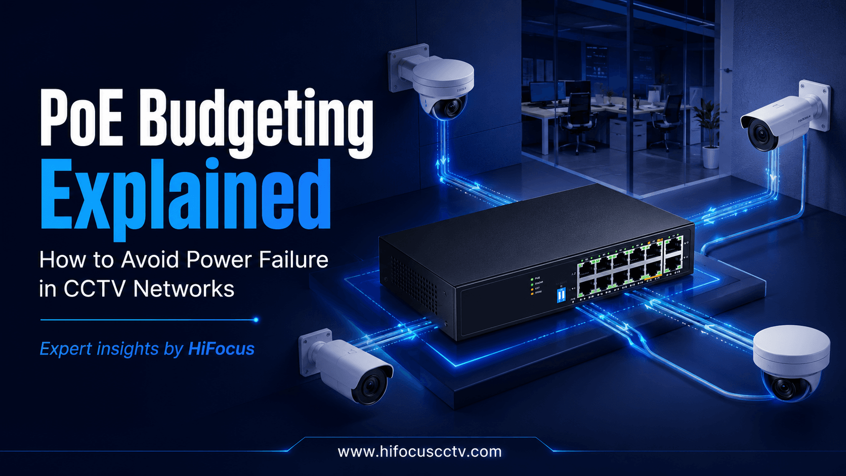  PoE Budgeting for CCTV Networks: How to Avoid Power Failures