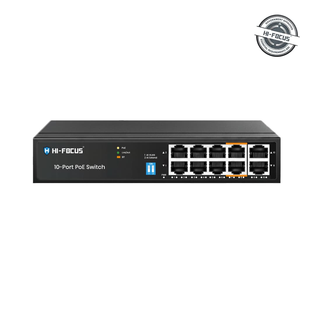 8 PORT GIGA POE SWITCH