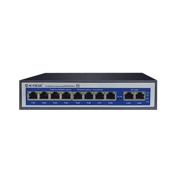 8 PORT AI POE-SWITCH