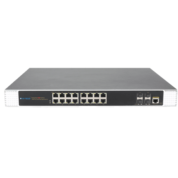 16 PORT INDUSTRIAL POE SWITCH