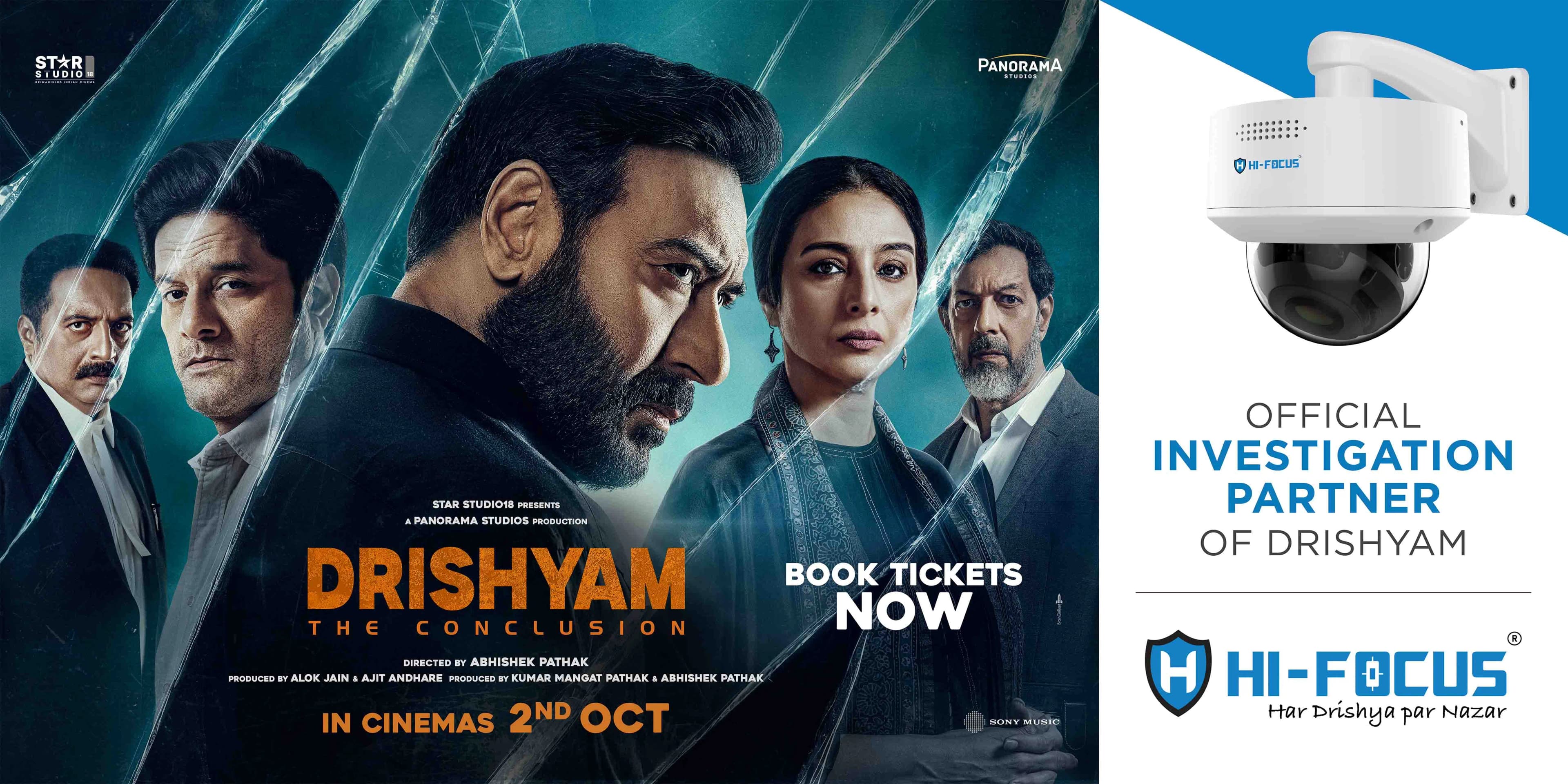 Drishyam: The Conclusion Arrives in Cinemas with HiFocus as the Official Investigation Partner