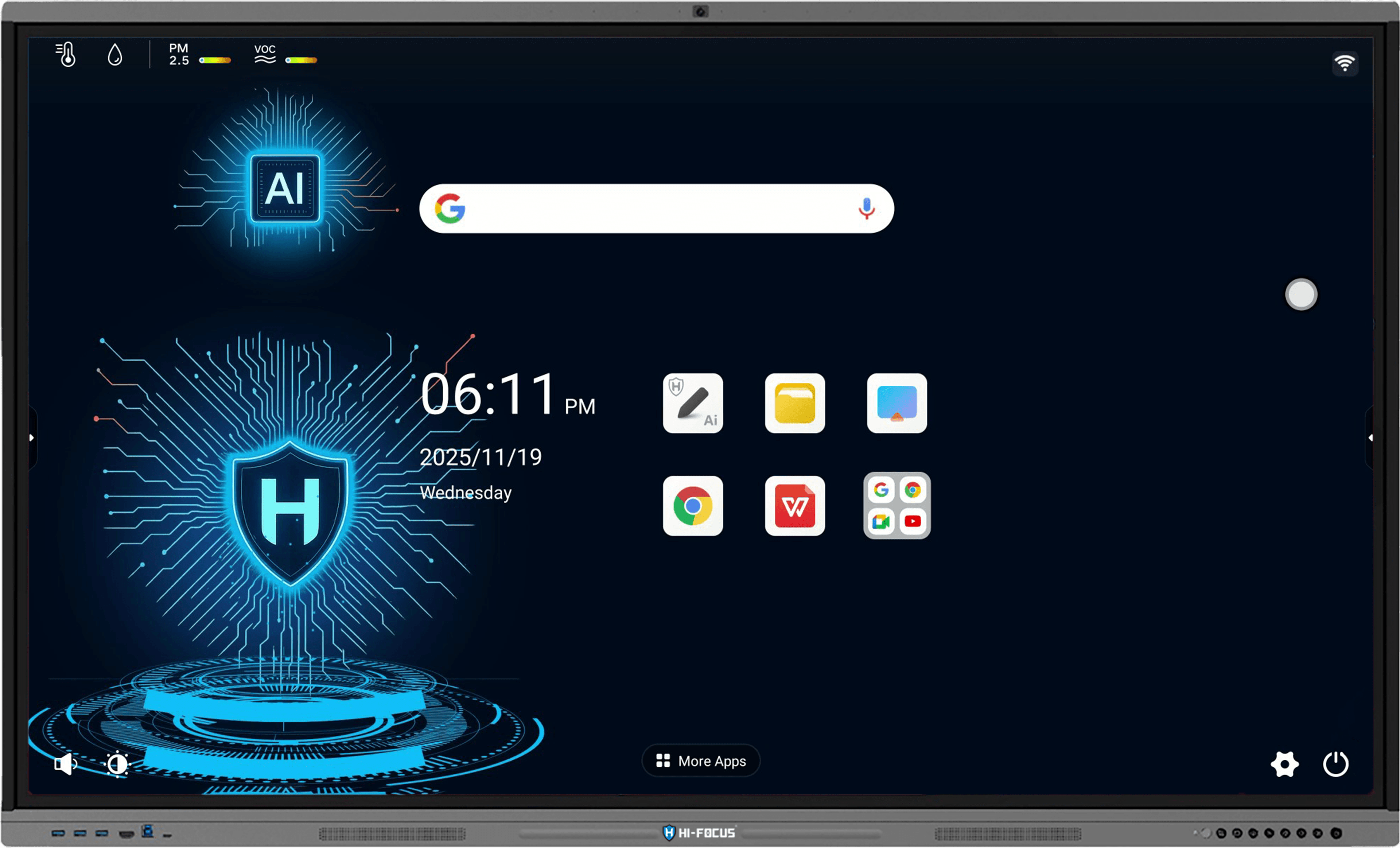 Interactive Flat Panel Display