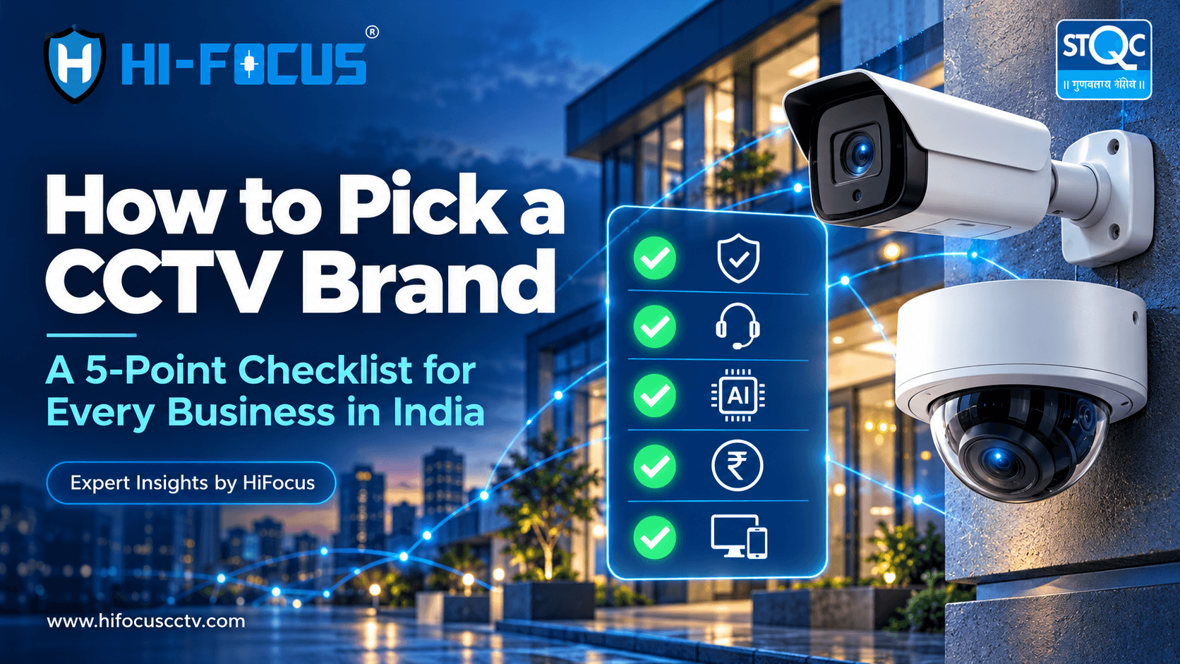 Best CCTV Company in India: How to Evaluate Brands (certification, service network, AI, pricing)