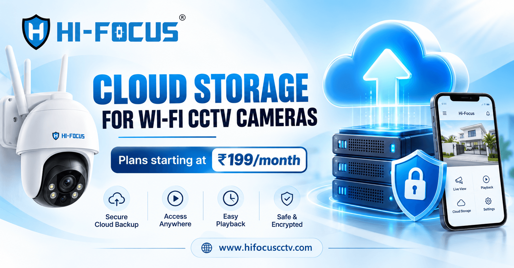 HiFocus Launches Cloud Storage for Wi-Fi CCTV Cameras