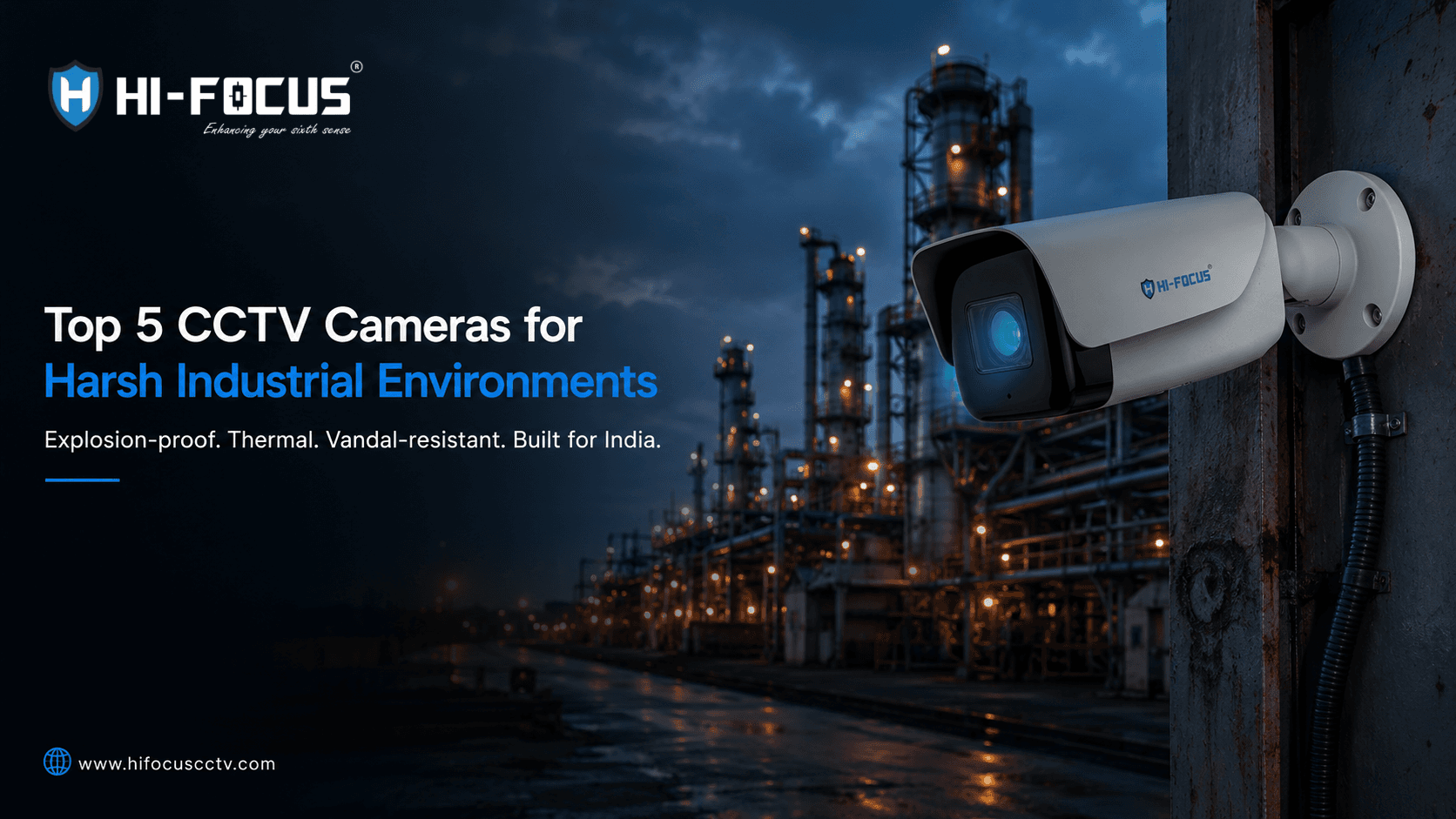 Top 5 CCTV Cameras for Harsh Industrial Environments