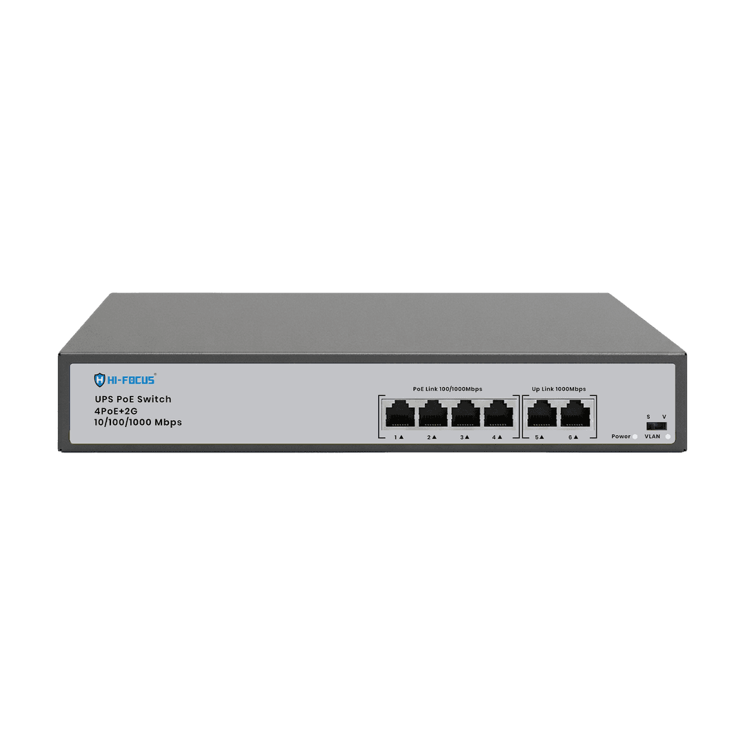 POE Switch UPS 4 Port