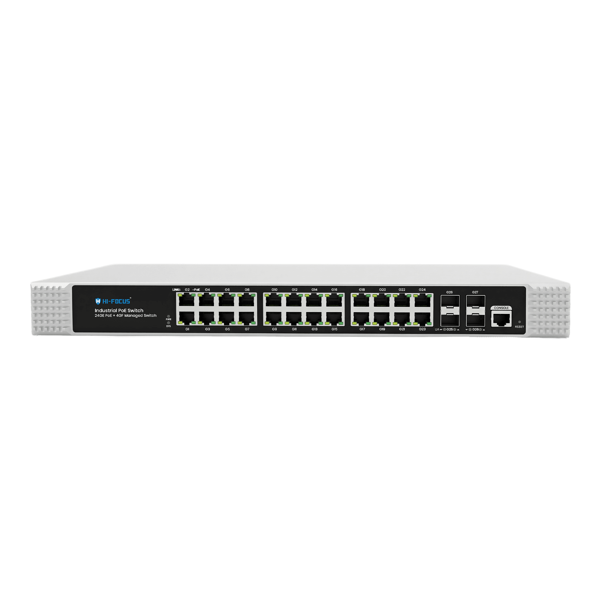 24 Port Industrial Grade POE Switch